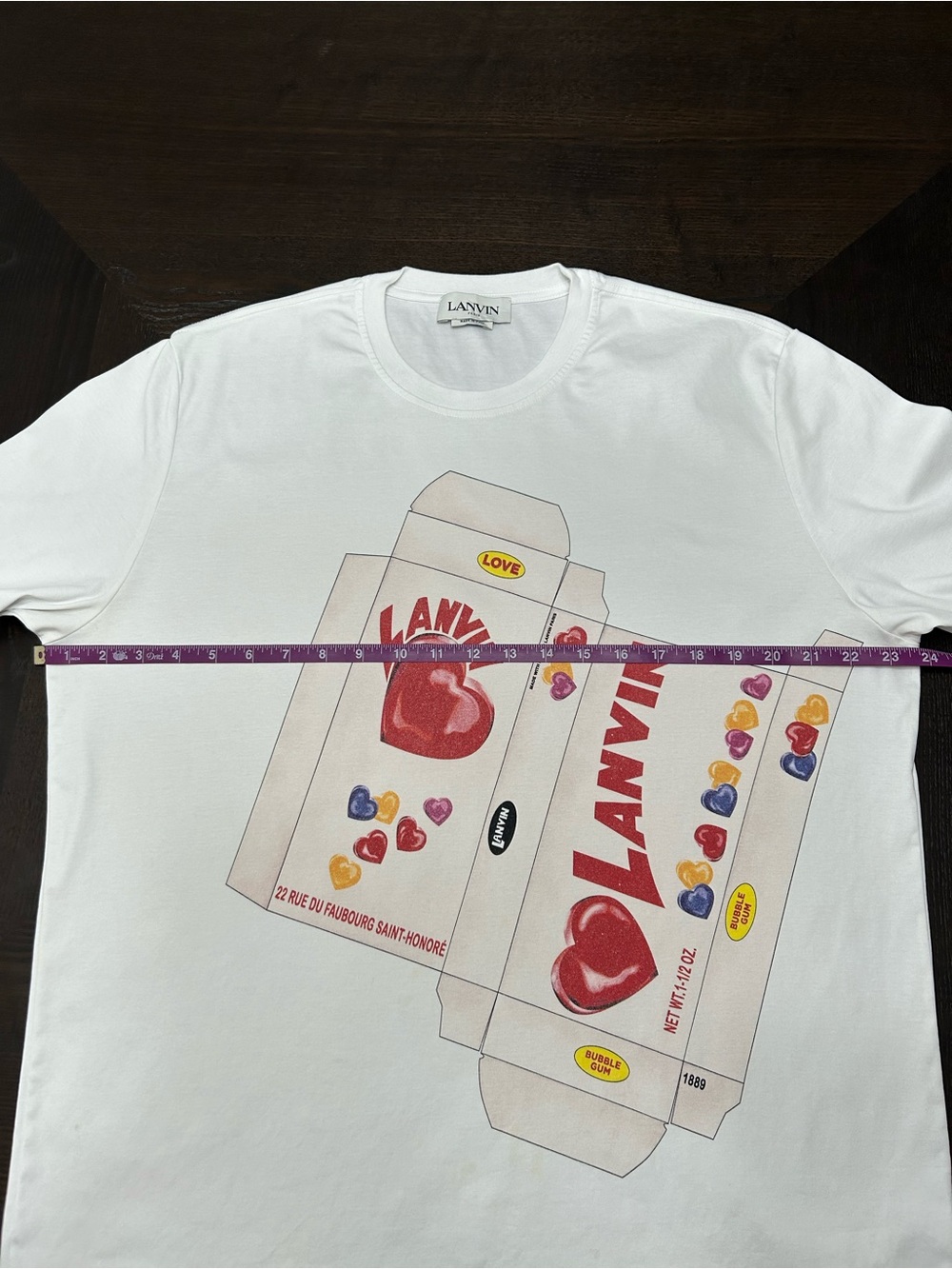 LANVIN EXCELLENT CONDITION ”(CANDY BOX) GRAPHIC PRINT 100% COTTON SIZE LARGE - Picture 10 of 12